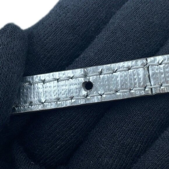 BALENCIAGA shopping phone holder bag Size Mini Leather Silver/Black 593826 - Picture 14 of 16